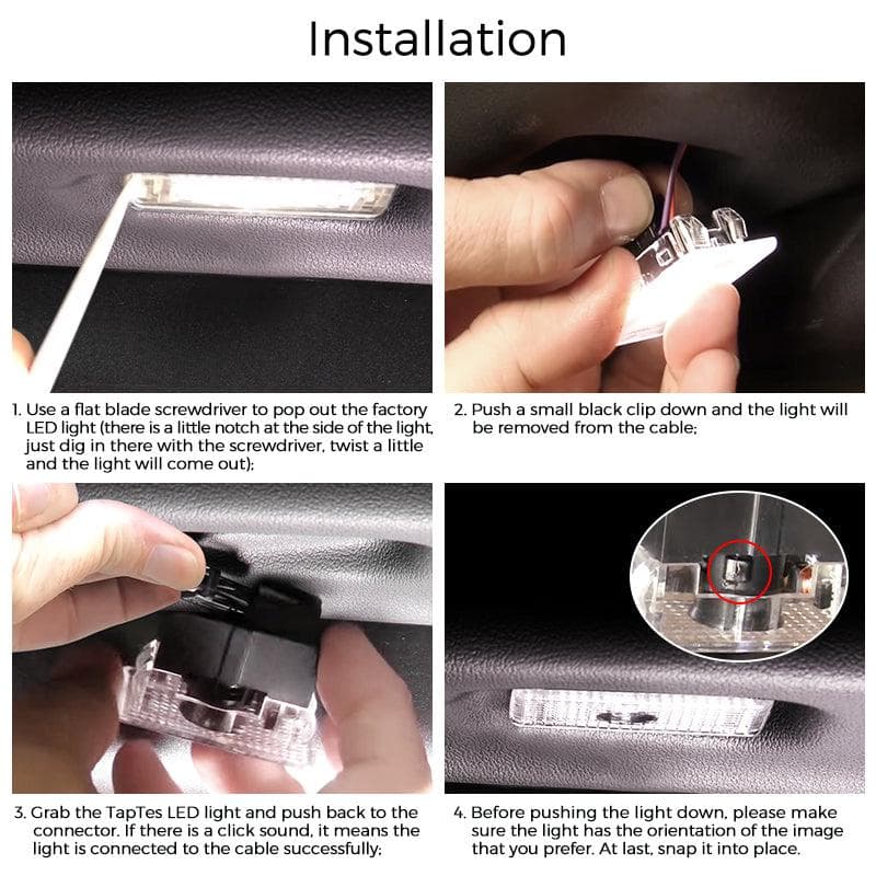 Éclairage LED — Tesla Model 3