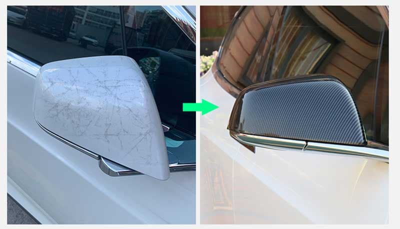 Carbon-look accessoire — Tesla Model X
