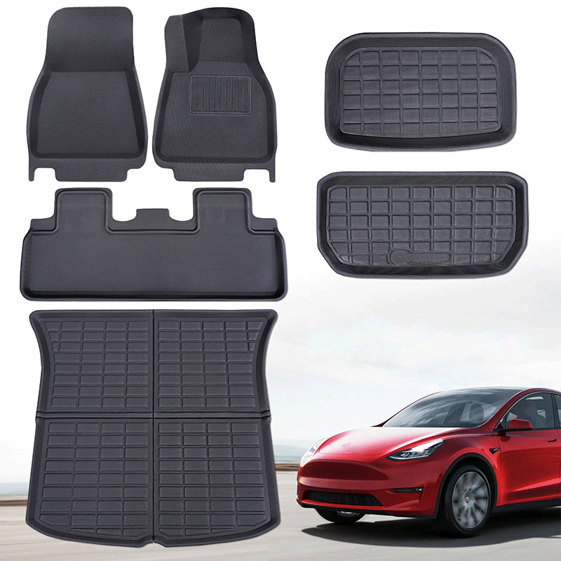 Vloermatten — Tesla Model Y — afbeelding 1