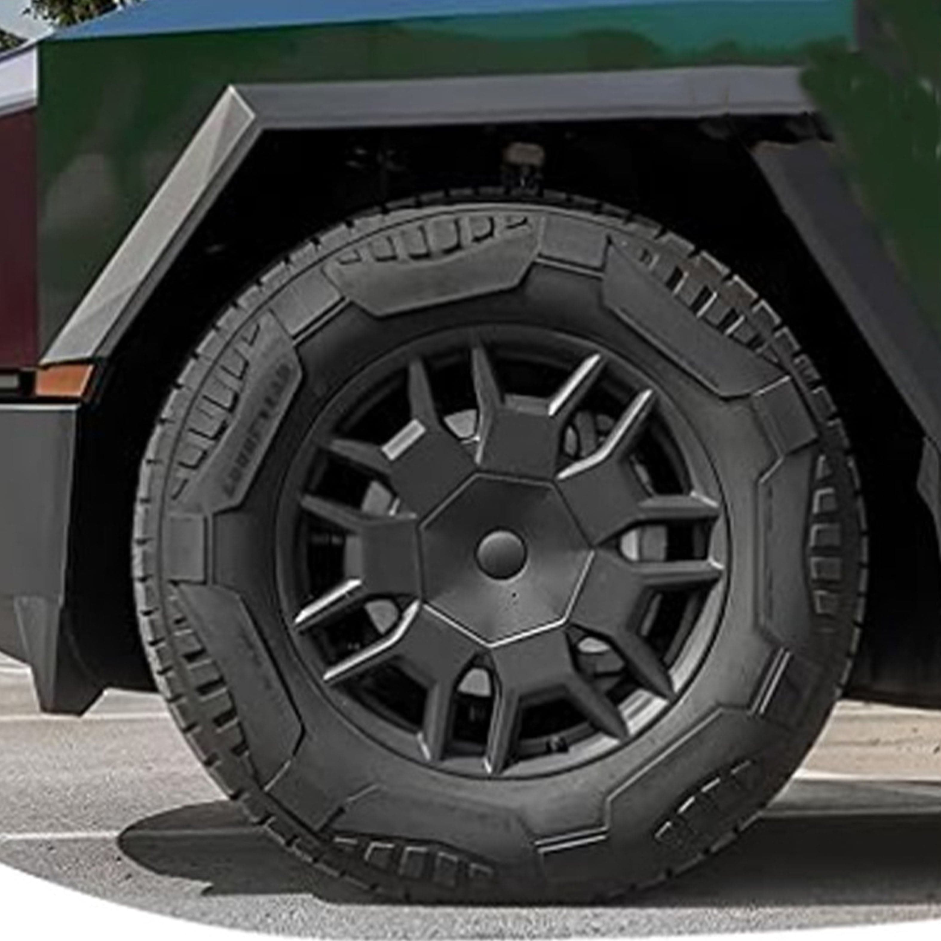 Wieldoppen 4-delig — Tesla Cybertruck — afbeelding 1