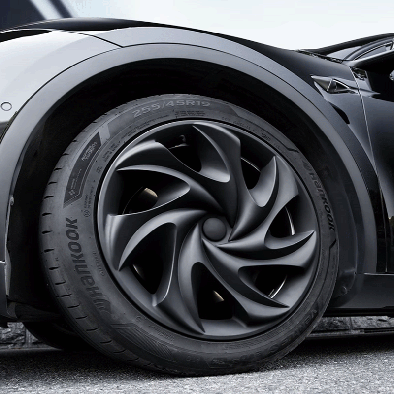 Wieldoppen 4-delig — Tesla Model Y — afbeelding 1