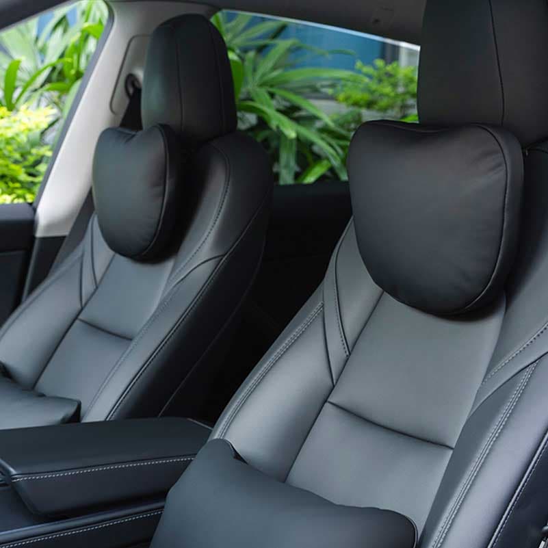 Coussin d'appuie-tête en suède — Tesla Model 3 & Model Y