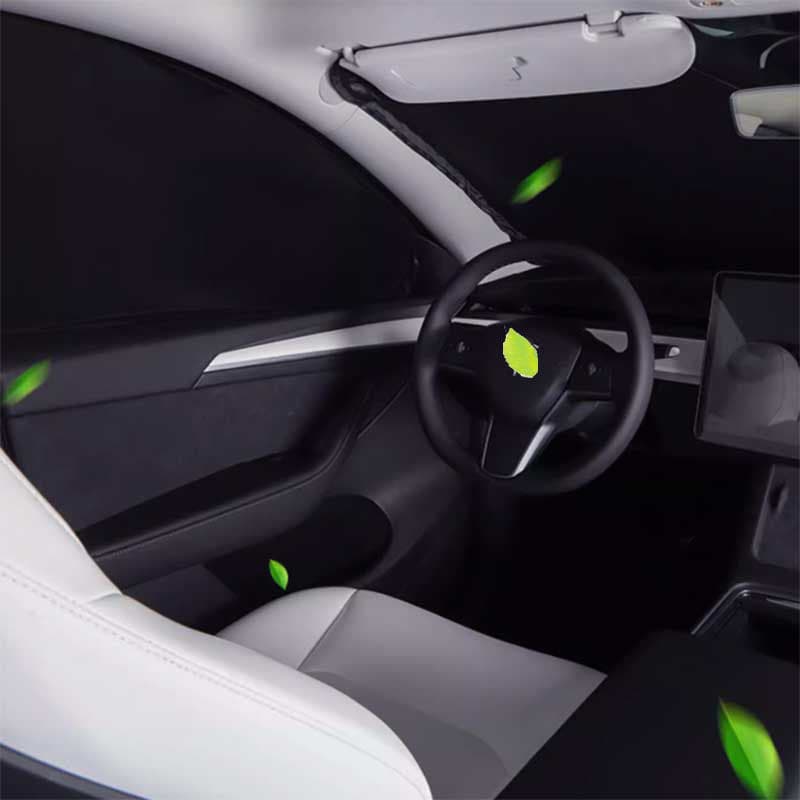 Zonnescherm — Tesla Model Y