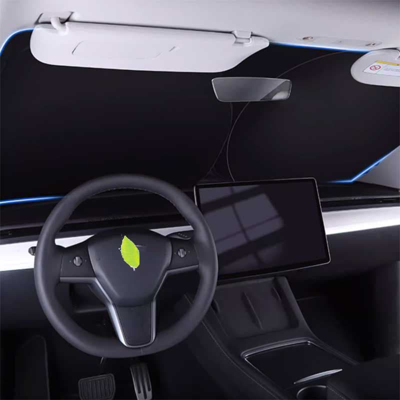 Zonnescherm — Tesla Model Y