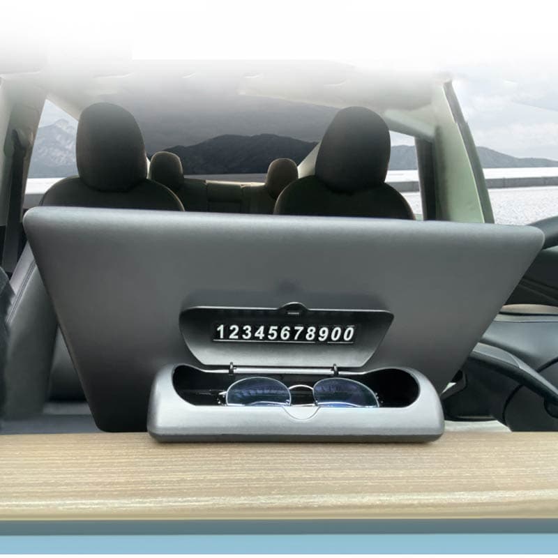 Zonnebrilhouder — Tesla Model 3