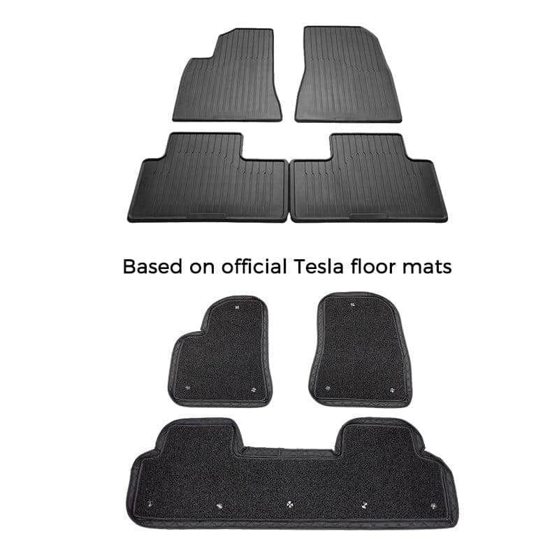 All-Weather Vloermatten — Tesla Model 3