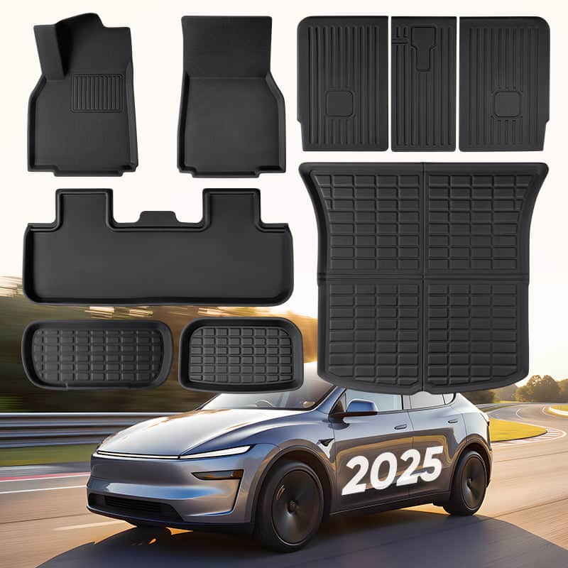 All-Weather Vloermatten — Tesla Model Y Juniper