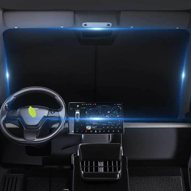Voorruit-zonnescherm — Tesla Model Y Juniper & Model Y