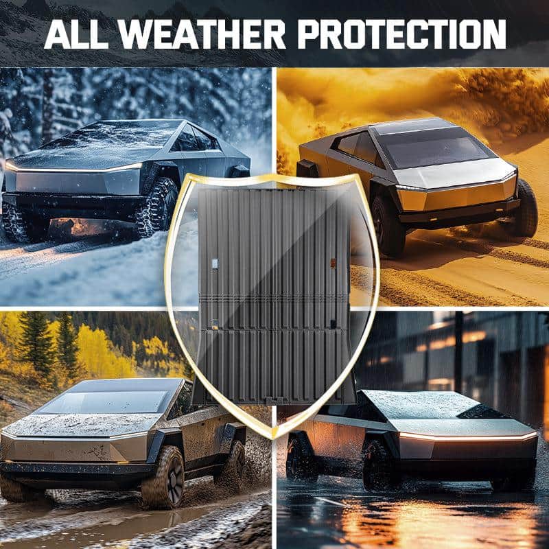 All-Weather Vloermatten — Tesla Cybertruck