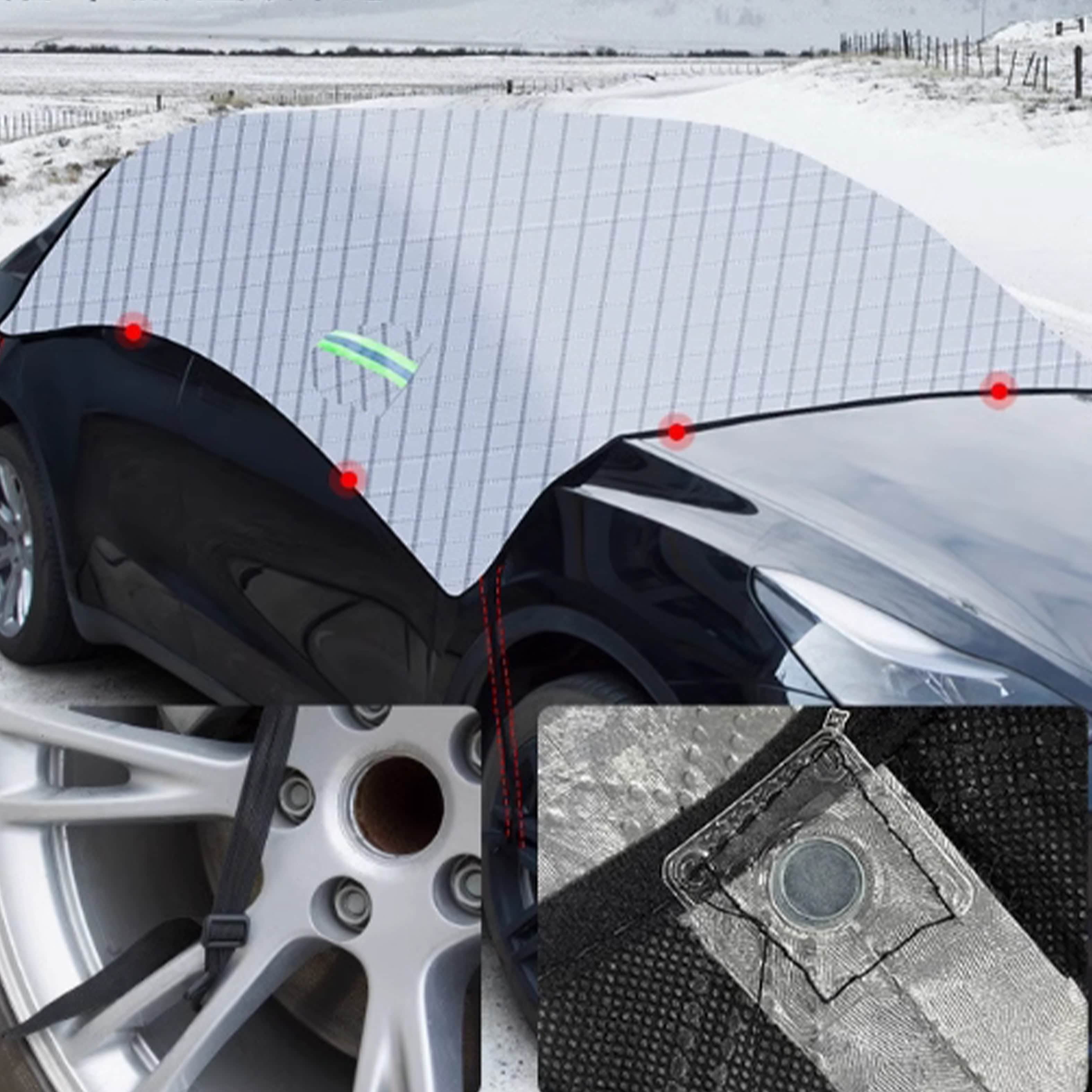 Raamzonnescherm — Tesla Model 3 Highland