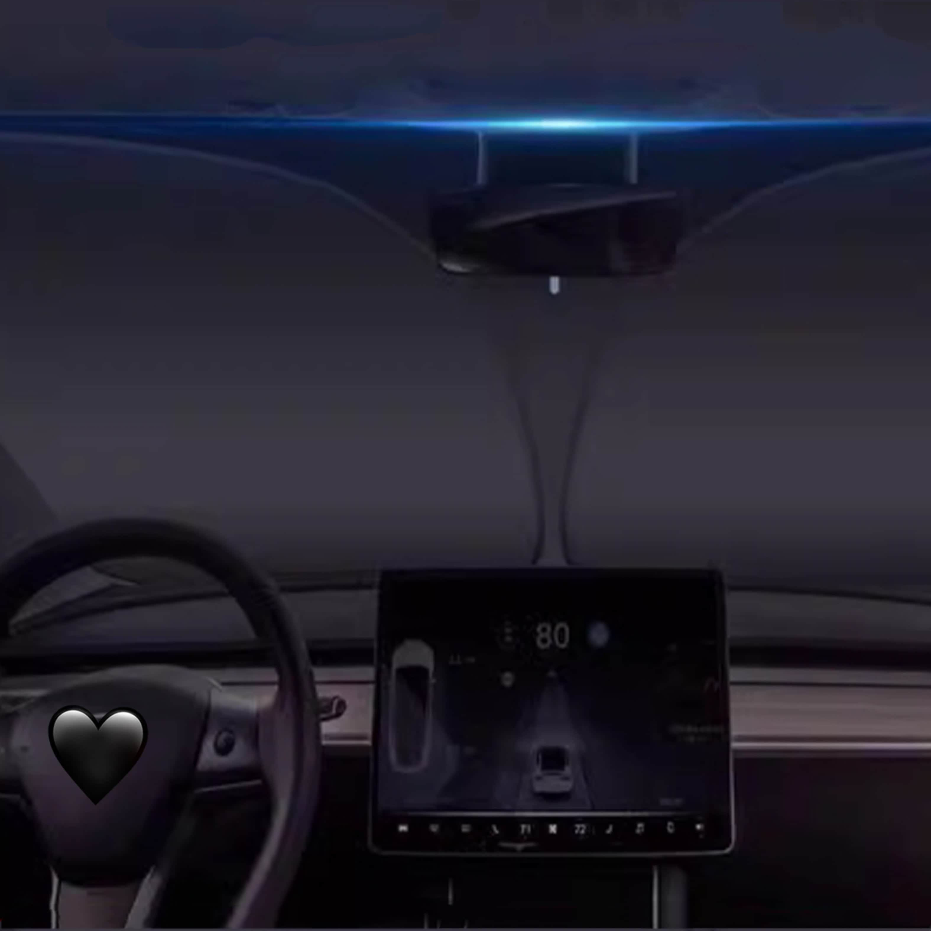 Voorruit-zonnescherm — Tesla Model 3 Highland & Model 3