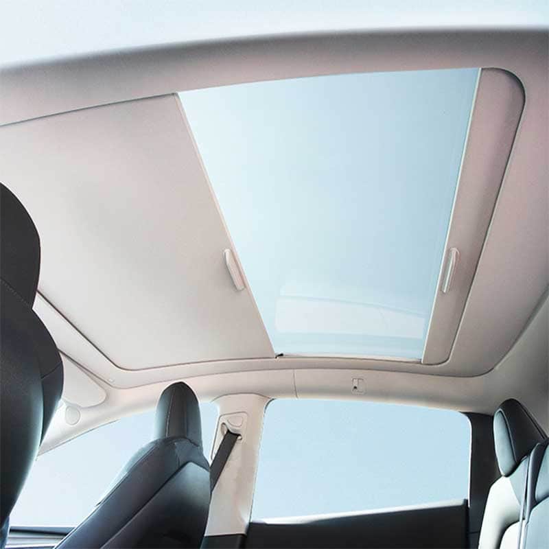 Dakzonnescherm — Tesla Model Y