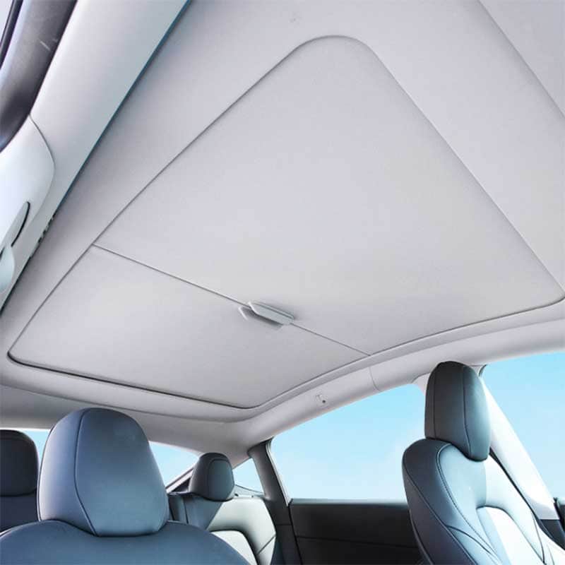 Dakzonnescherm — Tesla Model Y