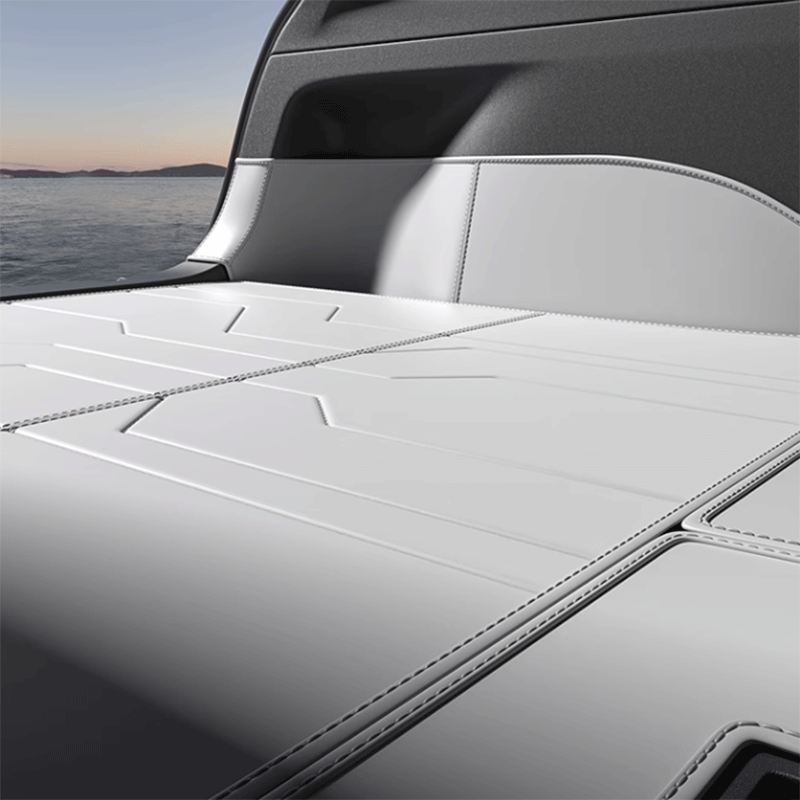 Leren kofferbakmat — Tesla Model Y