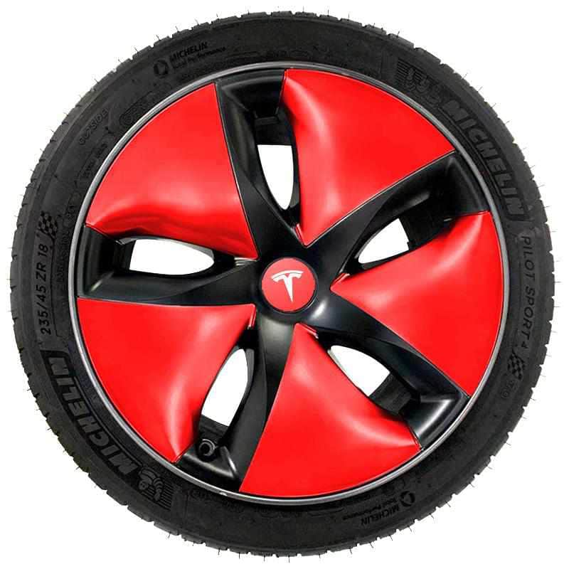 Wieldoppen — Tesla Model 3