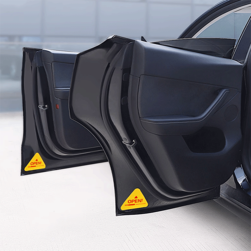 Stickers 4-delig — Tesla Model 3 — afbeelding 1