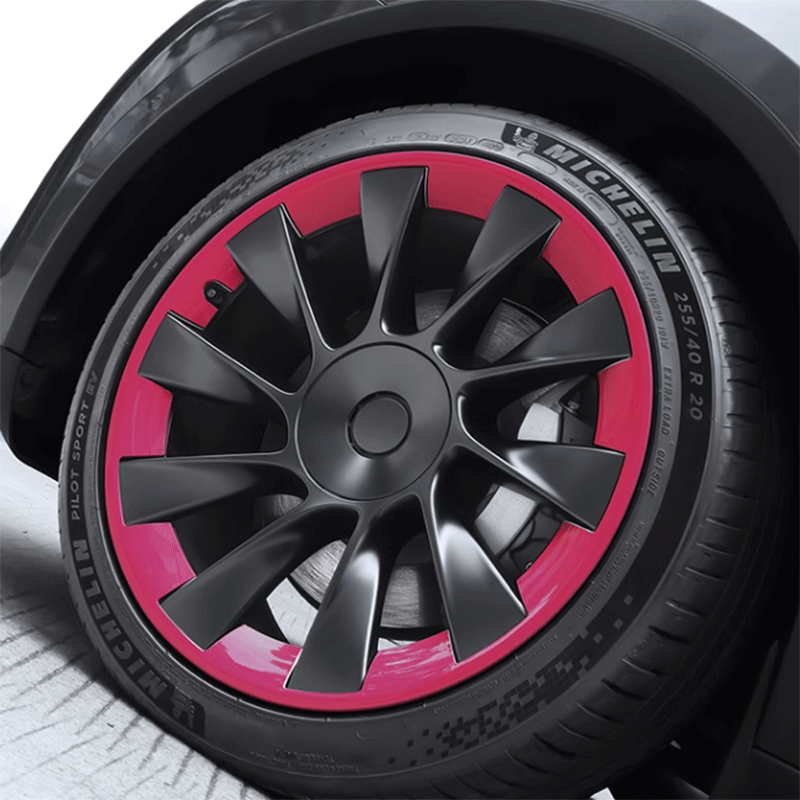 Wieldoppen 4-delig — Tesla Model Y