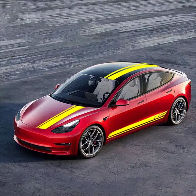 Stickers — Tesla Model S — afbeelding 1