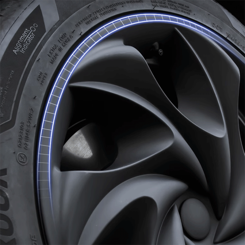 Wieldoppen 4-delig — Tesla Model Y