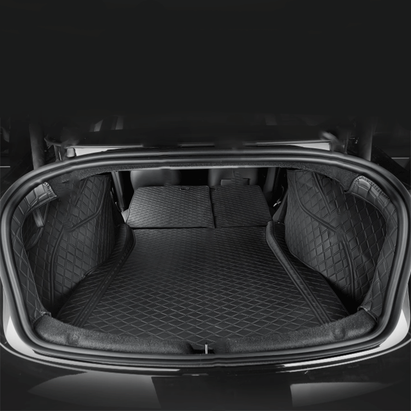 Leren kofferbakmat — Tesla Model 3 Highland