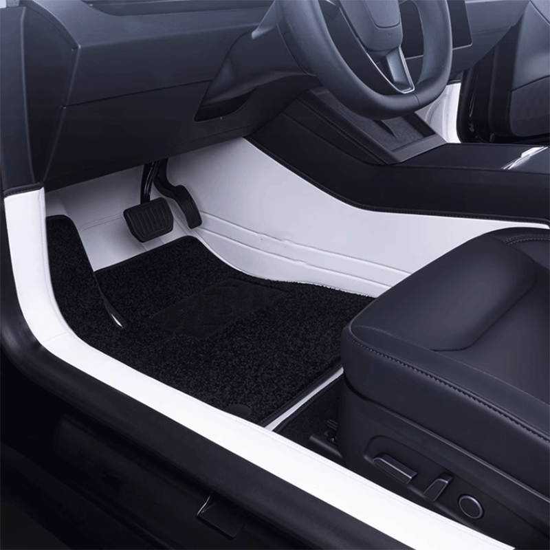 Leren vloermatten — Tesla Model 3 Highland