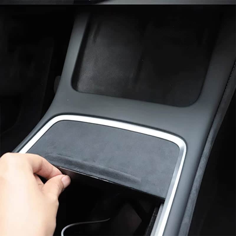 Alcantara beschermhoes — Tesla Model 3 & Model Y