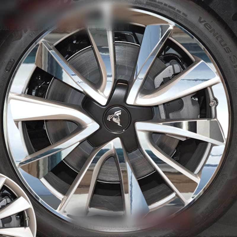 Wieldoppen 4-delig — Tesla Model 3