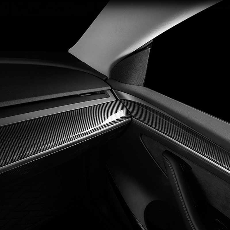 Carbon-look accessoire — Tesla Model 3 & Model Y