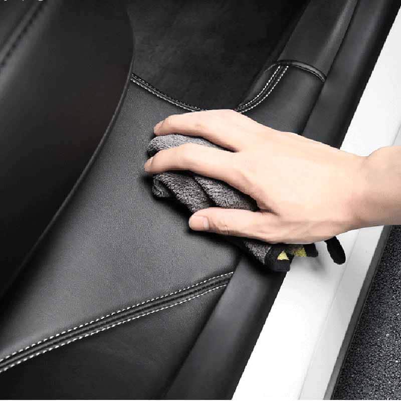Leren instaplijsten 2-delig — Tesla Model Y