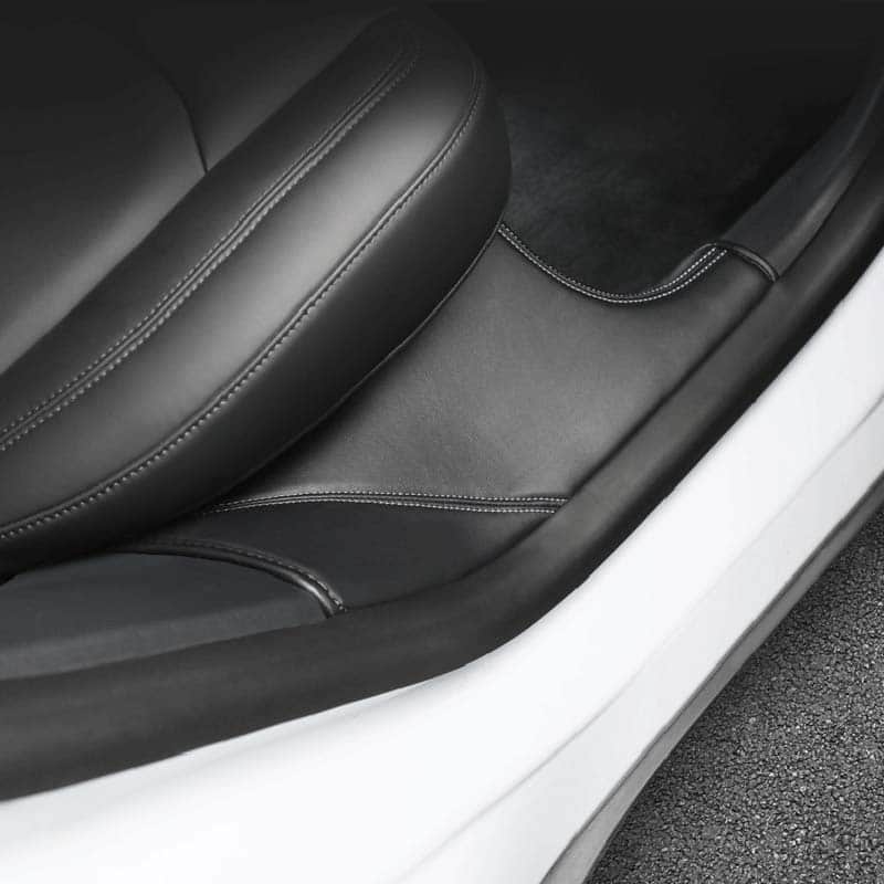 Leren instaplijsten 2-delig — Tesla Model Y