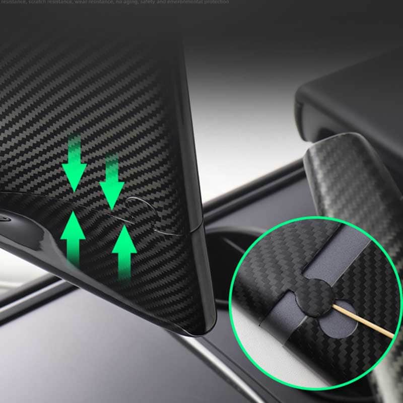 Carbon-look accessoire — Tesla Model 3