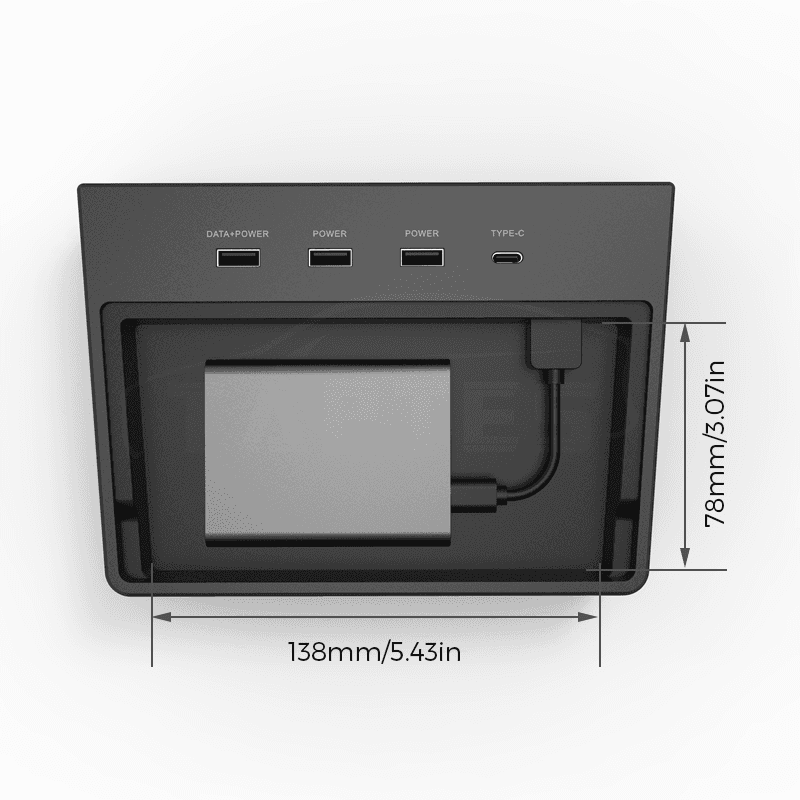 USB-hub — Tesla Model 3