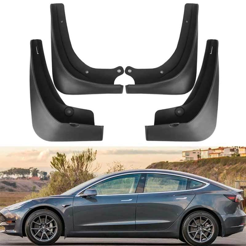 Spatlappen — Tesla Model 3