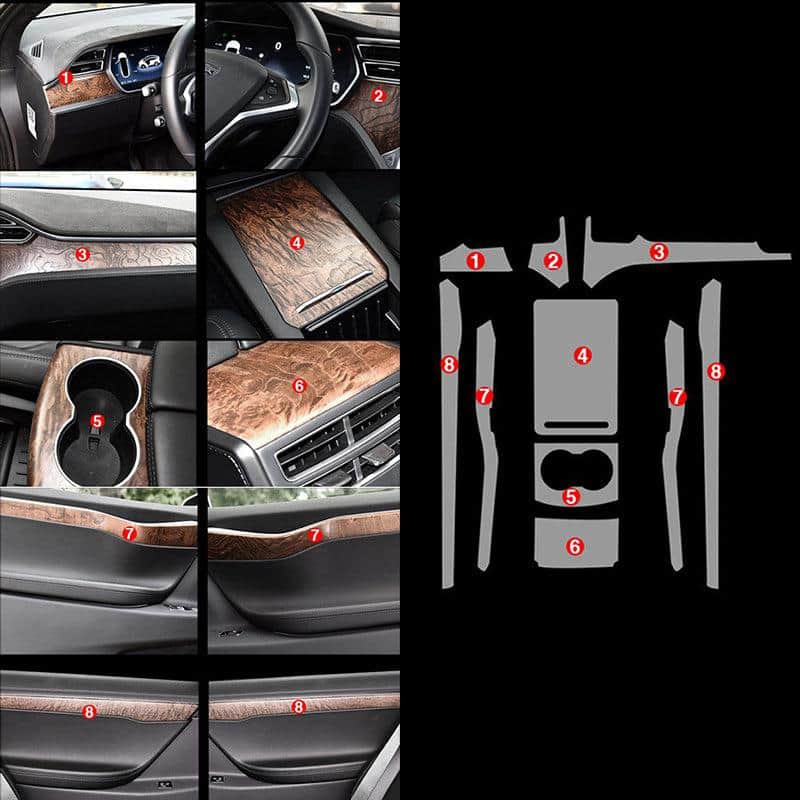 Beschermfolie — Tesla Model S & Model X