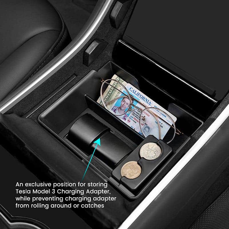 Console-organizer — Tesla Model 3