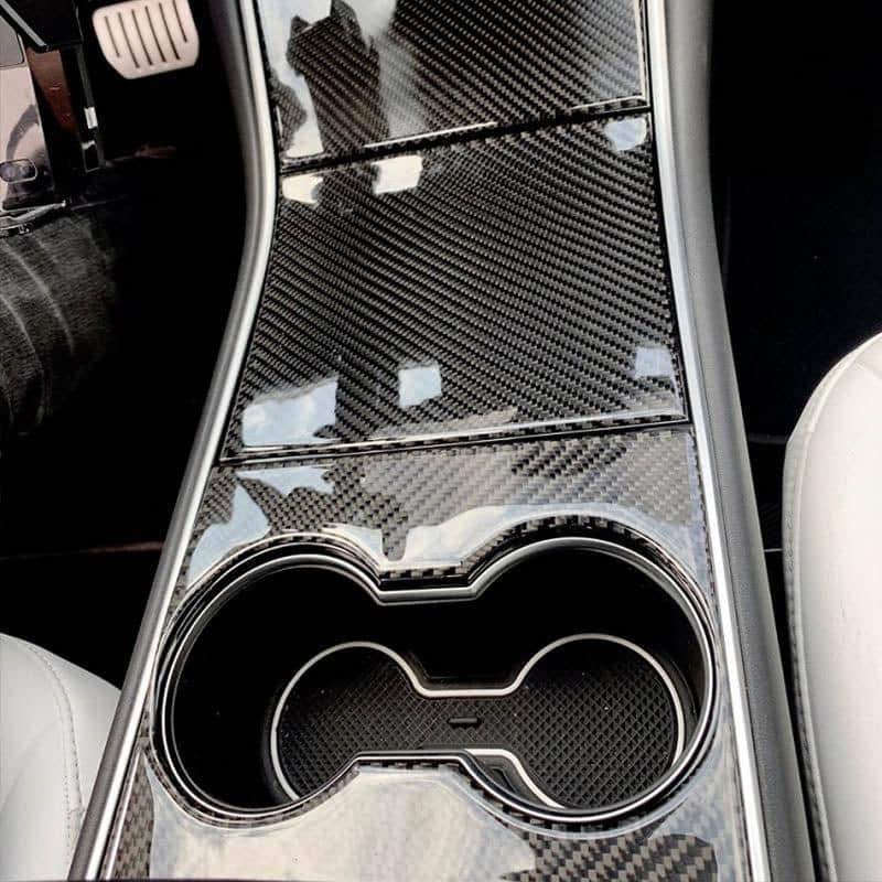 Carbon-look accessoire — Tesla Model 3 & Model Y