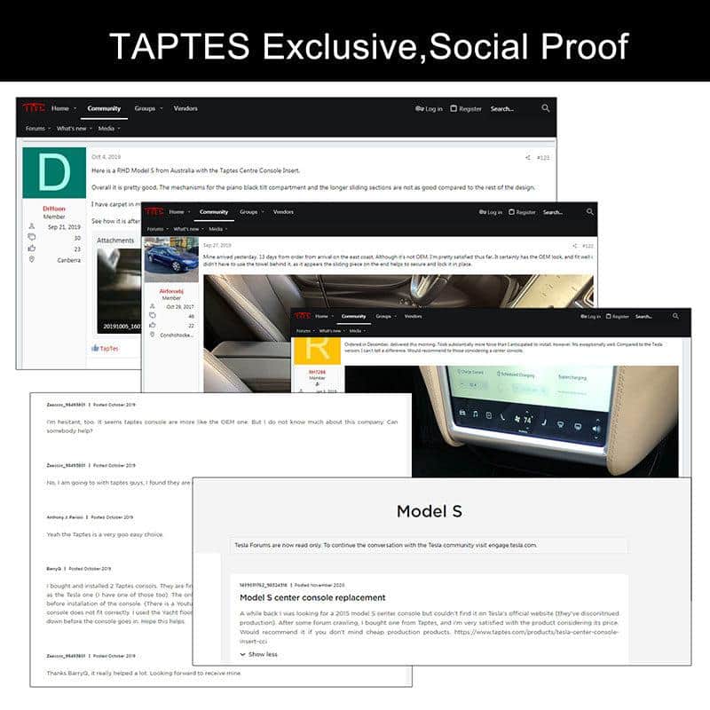 Opbergaccessoire — Tesla Model S