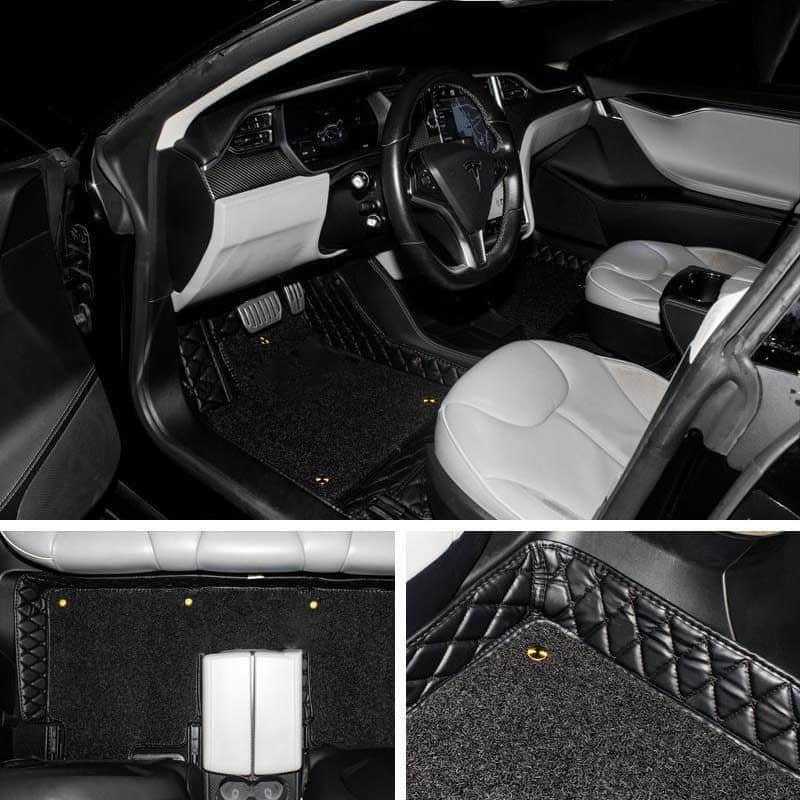 Vloermatten 3-delig — Tesla Model S